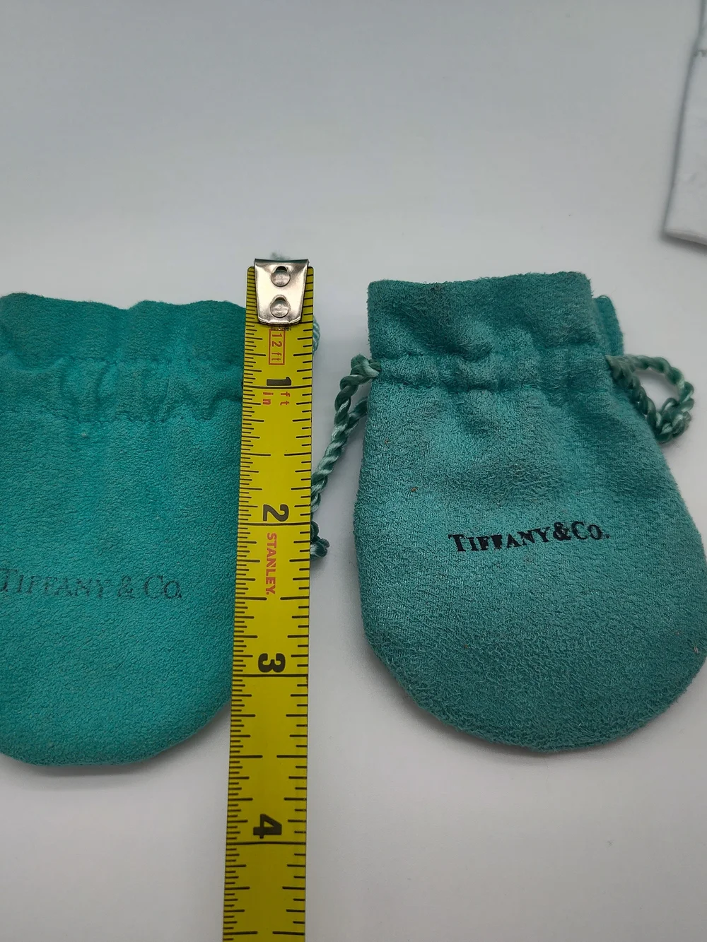 TIFFANY & CO. Gift Bag Tissue Dust Pouches Boutique Packaging Set EUC